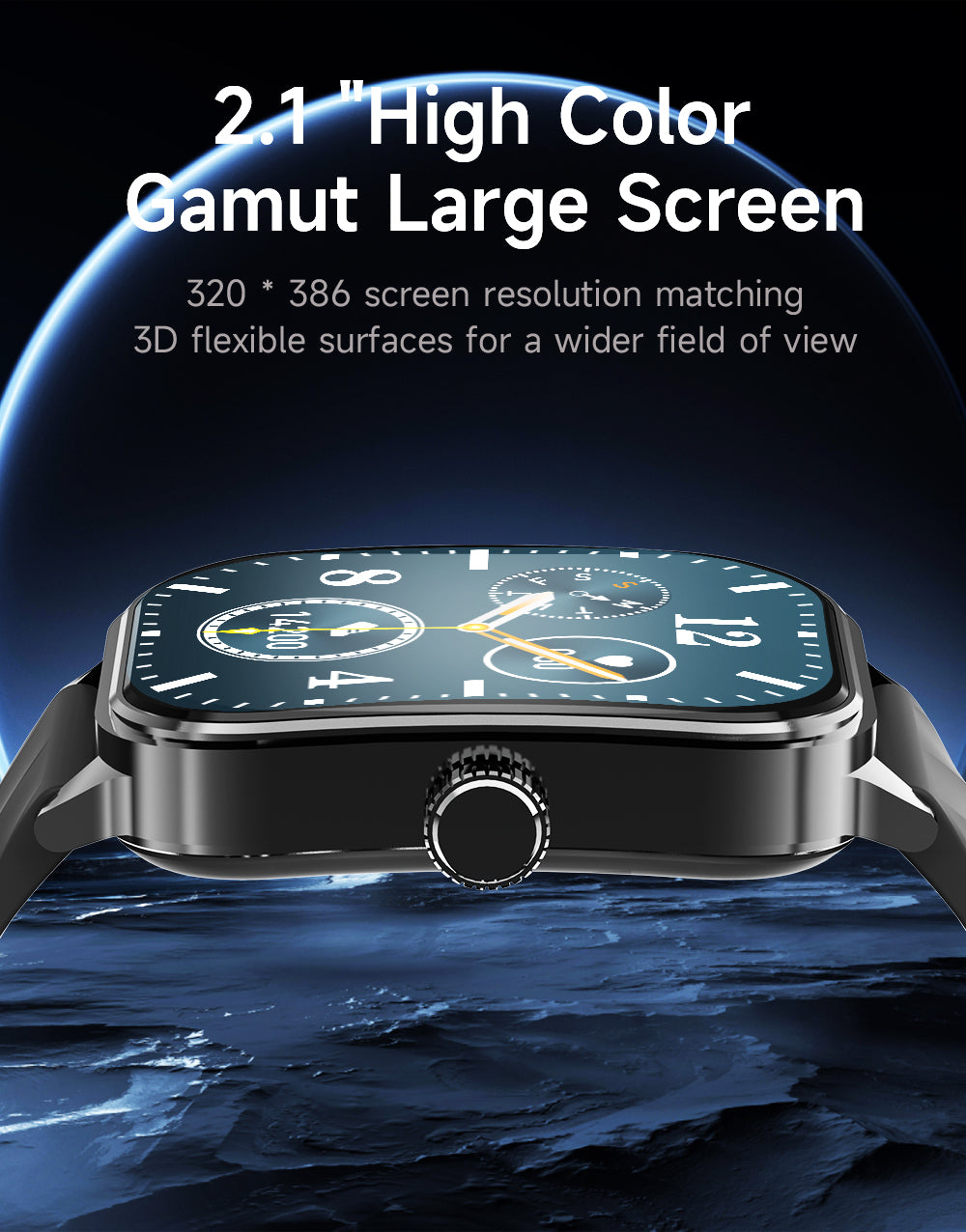 NuJoys E-Watch 3.0: Your Health & Fitness Companion Real-Time Fitness Monitoring | 24/7 Tracking | Durable & Long-Lasting