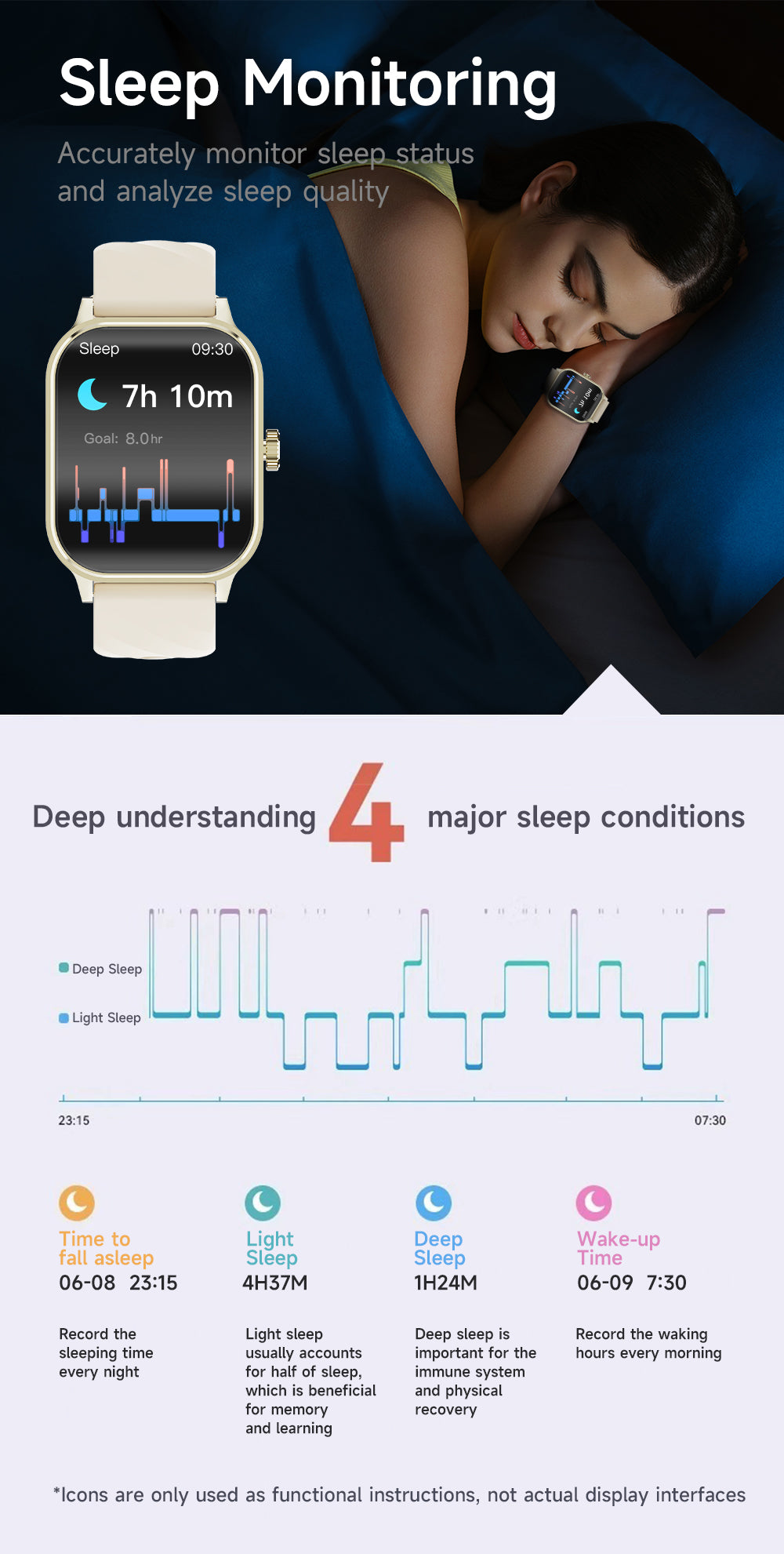 NuJoys E-Watch 3.0: Your Health & Fitness Companion Real-Time Fitness Monitoring | 24/7 Tracking | Durable & Long-Lasting