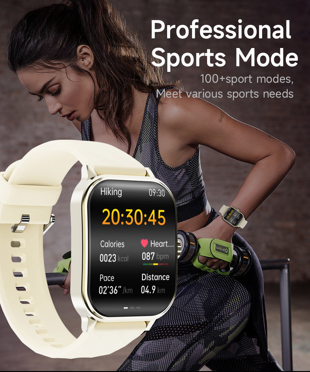 NuJoys E-Watch 3.0: Your Health & Fitness Companion Real-Time Fitness Monitoring | 24/7 Tracking | Durable & Long-Lasting