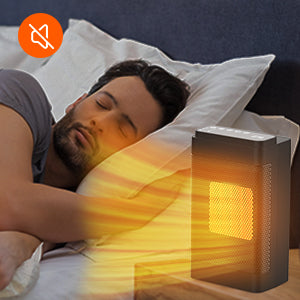 Oscillating Portable Space Heater - Ultimate 1500W Power Output with 50-115F° Thermostat/Remote/3 Speed